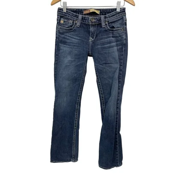 Big Star Remy Bootcut Low Rise Fit Denim Jeans Women 28L Western Ranch Farm  Work